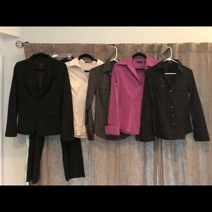 Women’s pant suit and shirt bundle